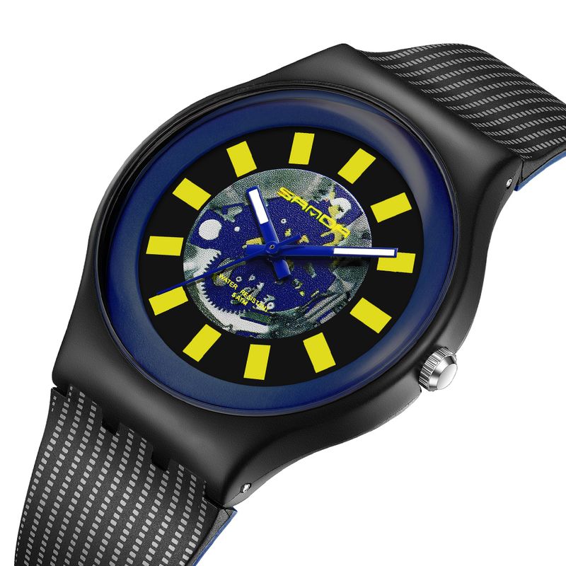 SANDA2023 Novo relógio masculino casual moda relógio de quartzo 50M relógio à prova d'água masculino relógio à prova de choque_voghion.com