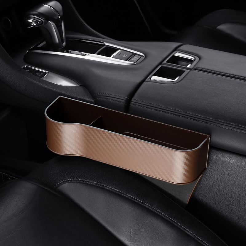 Produits d'intérieur de voiture, espace de console centrale de siège, sac, porte-gobelet, boîte de rangement de couture de voiture, boîte de tri_voghion.com