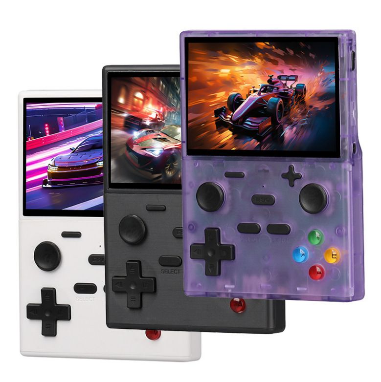 Console per videogiochi Console per videogiochi portatile XGB35 Schermo IPS da 3,5 pollici Può giocare a simulatore arcade retrò per due giocatori Console per videogiochi portatile XGB35_voghion.com