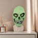 Maschera da teschio, cappuccio, spavento di Halloween, maschera spaventosa, casa stregata, travestimento, oggetti di scena, cosmetologia_voghion.com