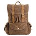 LazyZoom New Canvas Casual Laptop For Men, Outdoor Travel Bag, Large Capacity Men's Hiking Backpack_voghion.com
