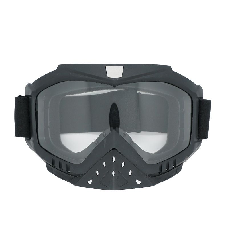Motorcycle With Nose Guard Ski Off-road Helmet Windproof Downhill Harley Goggles_voghion.com