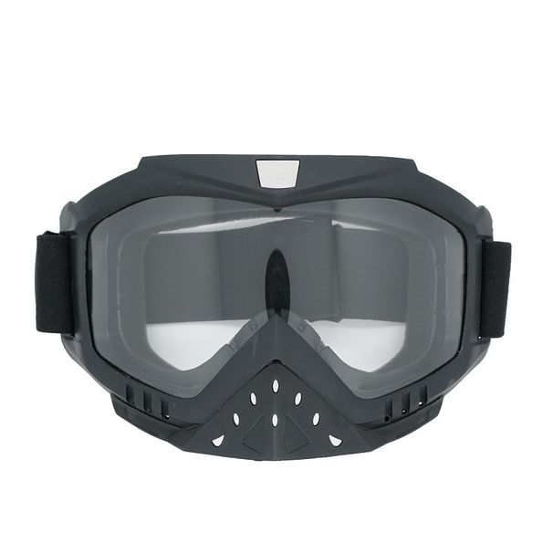 Motorcycle With Nose Guard Ski Off-road Helmet Windproof Downhill Harley Goggles_voghion.com