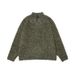 #OVDY Autumn/Winter Lazy Style 2024 New Solid Color Simple American Small V-neck Loose Knitted Sweater_voghion.com