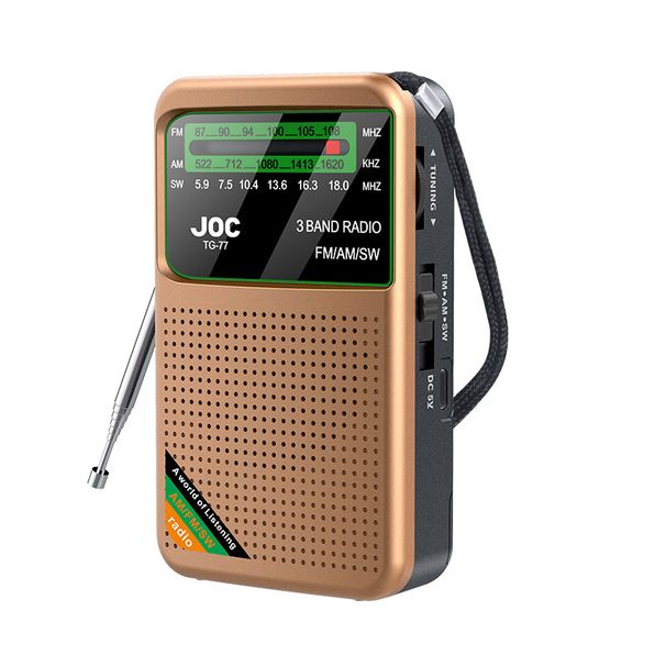 Radio tascabile FM AM SW con ricezione ottimale, tutte le bande, a batteria, con ricerca automatica e schermo HD per anziani_voghion.com