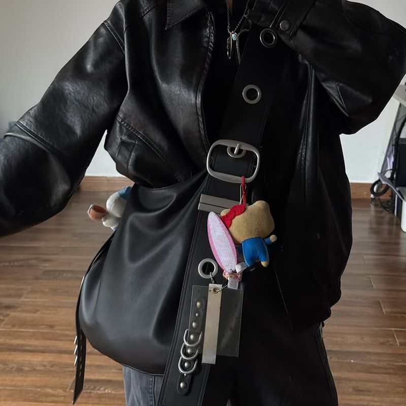 Nouvelle vague de sacs à main pour femmes, version coréenne de la mode 2025, style universitaire, sac à dos étudiant grande capacité, sac bandoulière polyvalent_voghion.com