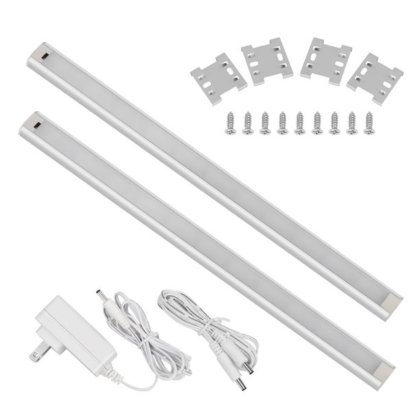 SEARMOR Hand Sweep Sensor Switch Cabinet Light 3000K 4000K 6000K Led Light Bar for Kitchen, Cupboard, Shelf, Closet_voghion.com