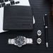 Orologio da uomo con confezione squisita, portafoglio con penna, set di combinazione semplice e alla moda_voghion.com