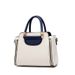 Fashion Color Contrast Handbag, ing Striped Crossbody Bag, Women's Elegant Office & Work Purse_voghion.com