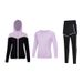 2025 New Running Women's Suit Long Sleeve Yoga Tops Professional Gym High Elastic Training Clothes Quick Drying_voghion.com