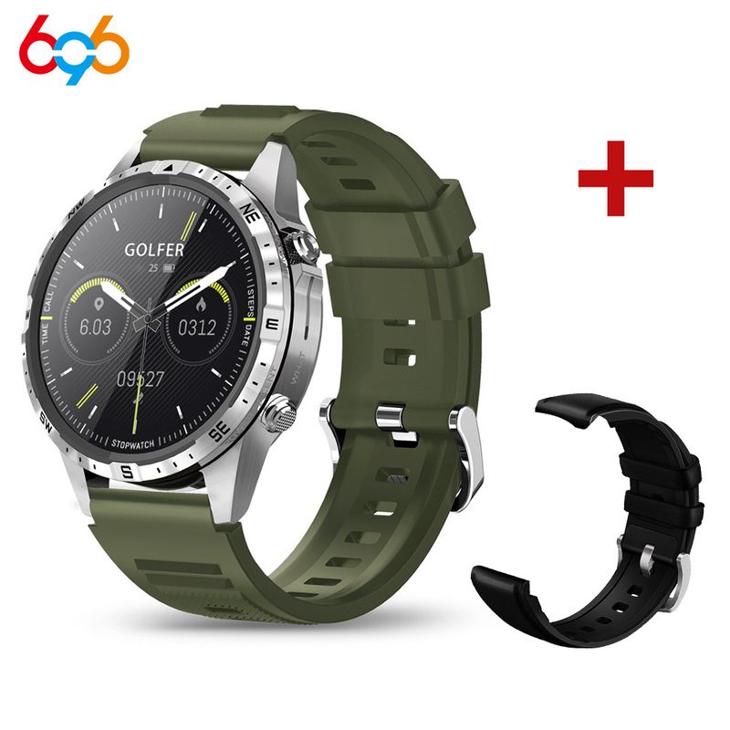 Inteligentne opaski na rękę Smartwatch tętno ciśnienie krwi tlen krwi Bluetooth połączenia offline płatności kompas zegarek multisportowy_voghion.com