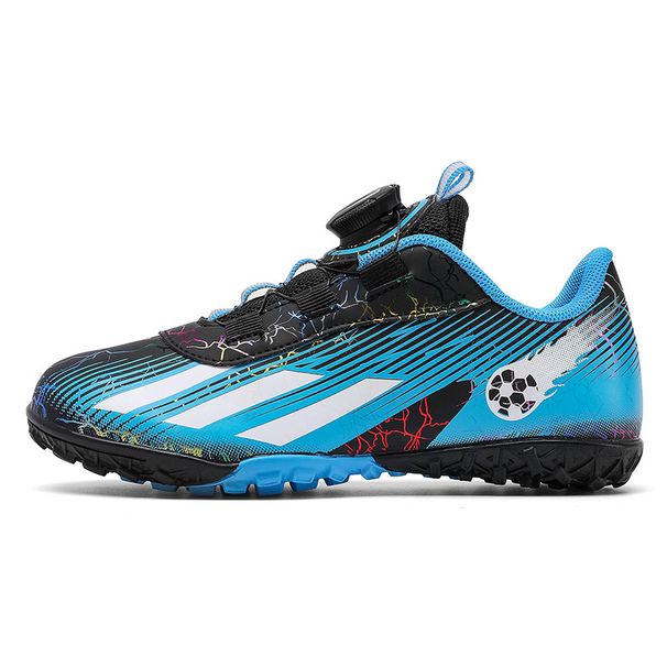 Binbinniao cross-border swivel buckle football shoes for children, non-slip, comfortable sports low-top broken nails, grass training competition_voghion.com