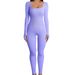 2023 Höst Vinter Sömlös One Piece Sports Fitness One Piece Tight Långärmad Yogadräkt Set_voghion.com