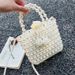 Perlenbesetzter New Forest Style Modische kleine Duftweberei Perle Instagram Handheld Crossbody Hohltasche Flut_voghion.com