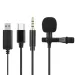 3.5mm Type C Collar Clip Microphone Mini-Portable Small Microphone Live Broadcast Eat Broadcast Mobile Phone Computer Recording_voghion.com