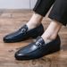 Men's Slip-On Loafers – Business Casual Shoes With Memory Foam (3 Colors/Up To EU 48)_voghion.com