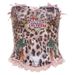 Wind 2024 Summer New Women's Clothing Fresh And Sweet Bow Leopard Print Backless Slim Fit Vest_voghion.com
