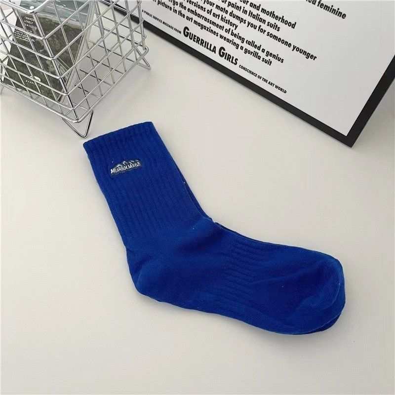 Autumn winter snow mountain versatile men's and women's mid-calf length soc ins thick e Net Red fashion couple sock_voghion.com