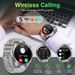 New 1.53 Inch Large Screen Smart Watch Bluetooth Call Watch Multi Function Waterproof Pedometer Watch_voghion.com