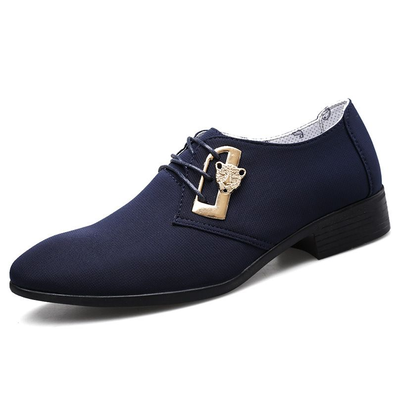 New Cloth Large Size Casual Breathable Slip-on Canvas Versatile Men's Shoes_voghion.com