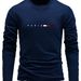 Maglia a compressione ad alte prestazioni da uomo – Top da corsa e palestra altamente elastico (S-XXXL, nero/bianco/blu navy)_voghion.com