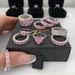 Exaggerated Plain Pink Niche High-end Non-fading Combination Ring For Women Z2_voghion.com