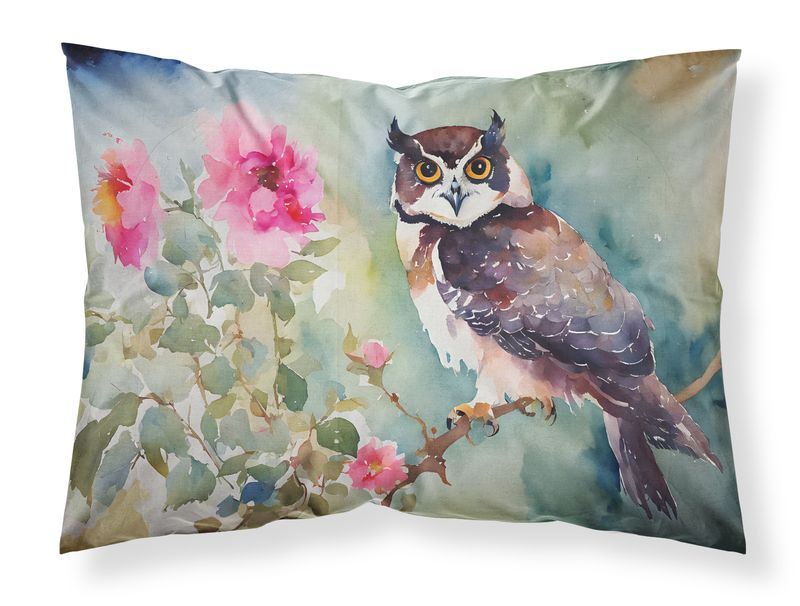 Spectacled Owl Standard Pillowcase Lightweight Super Soft Easy Care Decorative Artwork Pillowcase, Standard_voghion.com