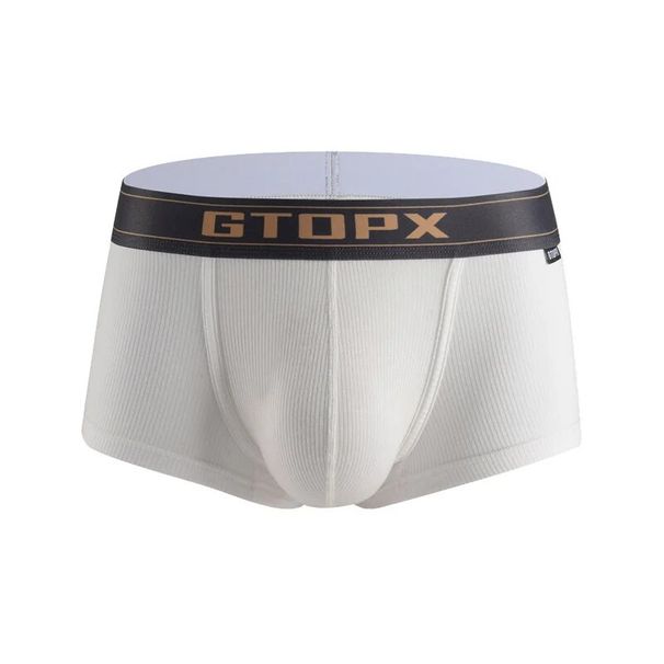 Ανδρικά εσώρουχα χαμηλής μέσης Boxers 3D πουγκί μονής στρώσης, λεπτή αναπνεύσιμη που απομακρύνει τον ιδρώτα, σπορ σορτς μπόξερ για άνδρες_voghion.com