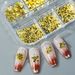 Beauty Health Nail Art Hot Sale 12 Grid Metal Rivet Cross Summer Pineapple Starfish Cactus Nail Jewelry Set_voghion.com
