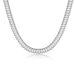 Necklace 8mm full of zircon single row necklace trendy hip hop accessories Cuban chain_voghion.com