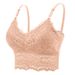 Women's Intimates Large Size Lace Bra With Beautiful Back Slings And Adjustable Breast Wrap For Women's Underwear_voghion.com