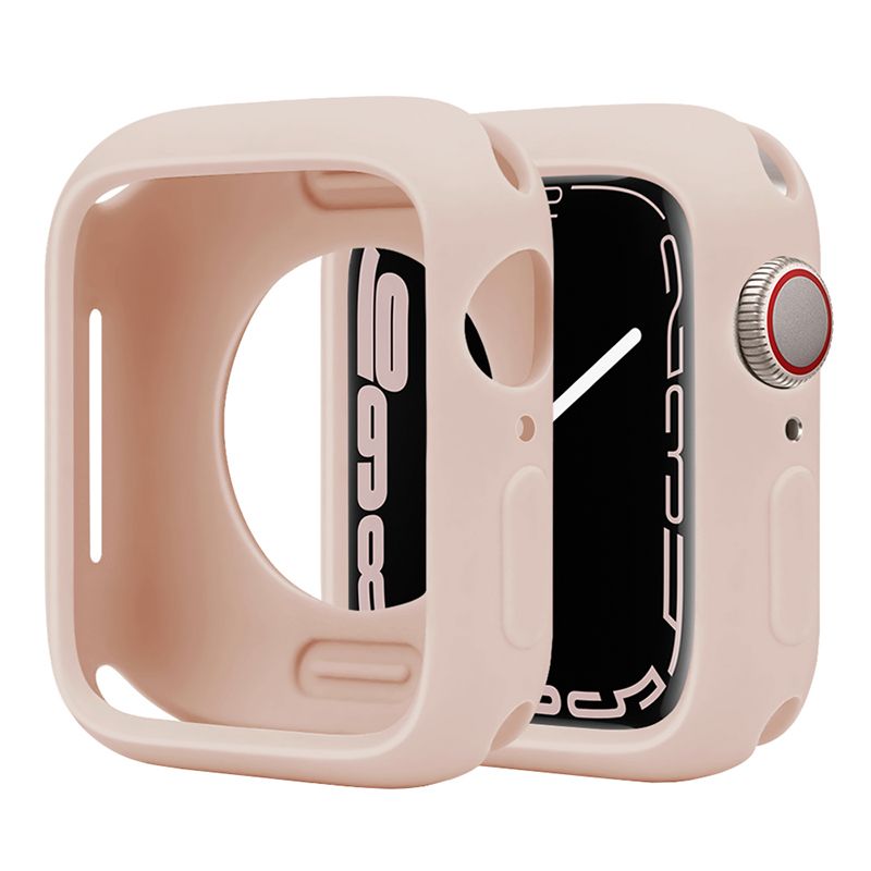 Candy Soft Silicone Case for Apple Watch Cover 8 7 6 Se 5 4 8Ultra 45mm 42mm 38mm Protection Iwatch Series 44mm 40mm 41mm Bumper_voghion.com