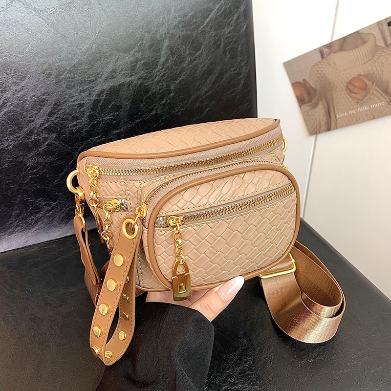 Neue modische und vielseitige gewebte Umhängetasche für Damen, Brusttasche, heißer Verkauf, Freizeittasche_voghion.com