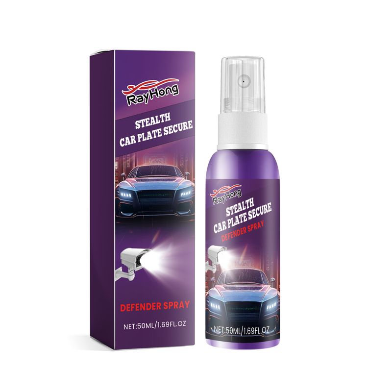 Spray invizibil pentru plăcuțe de înmatriculare auto, acoperire transparentă de lungă durată și eficientă Spray invizibil pentru plăcuțe de înmatriculare pentru mașini_voghion.com