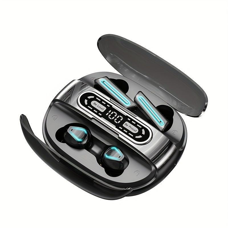 M56 Tws augstas precizitātes stereo 360° telpiskā skaņa jaunākie bezvadu piemērotie iPhone/Android/IOS/mobilie tālruņi, universāli_voghion.com