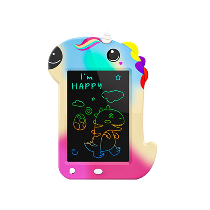 Unicorn LCD Writing Tablet - 8.8" Color Screen Drawing Board For Kids, Erasable Doodle Pad With Stylus, Perfect Gift For Boys & Girls_voghion.com