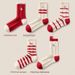 Chritma For Women, Autumn And Winter Thickened Pluh Warm Cotton 2026 Of The Hore New Year Red Sock, Cute Sleep_voghion.com