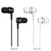 Music Festival  BM36 earphones with microphone, in ear remote control, subwoofer for mobile phones and computers_voghion.com