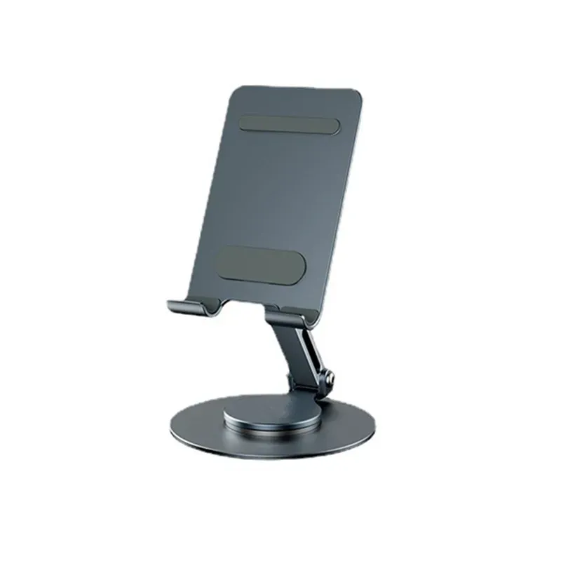 360° Rotating Aluminum Phone & Tablet Stand – Foldable Laptop/Streaming Stand With Cooling Pad (Portable Lazy-Style Desktop Holder)​_voghion.com