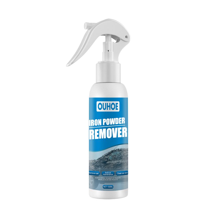OUHOE Auto Iron Powder Spray Antirouille Antirouille Produits Auto Détachant Antirouille Produits de Nettoyage_voghion.com