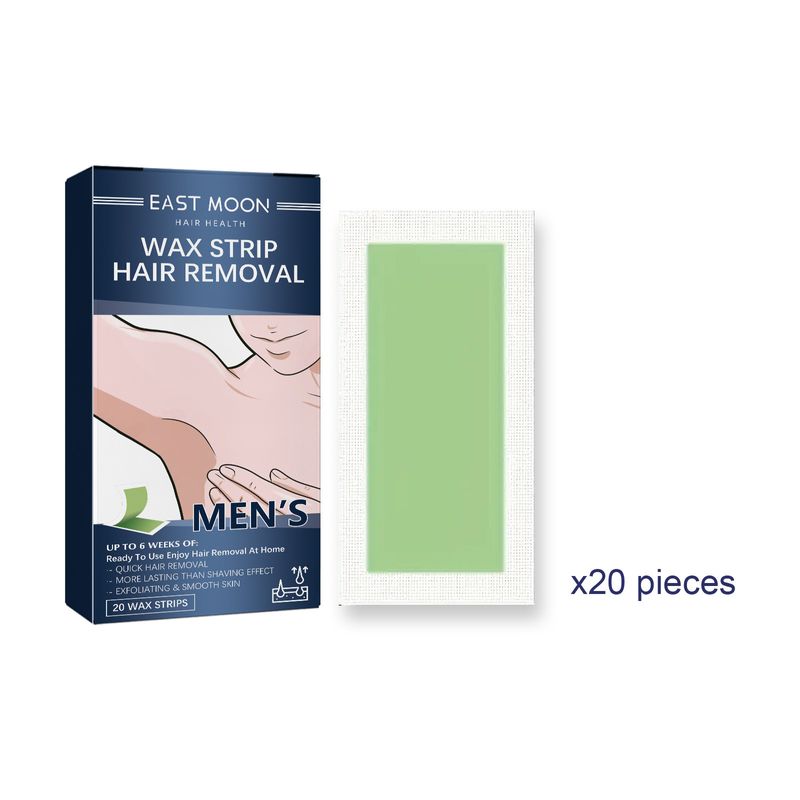 EAST MOON Men's Wax Paper Arms, Armpits, Legs, Gentle, Non irritating, Whole Body Cleaning, Rapid Hair Removal_voghion.com
