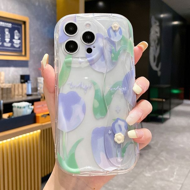 Samsung S25 S24 S23 S22 Plus Ultra S21 S20 FE A55 54 35 15 52S 53 73 25 Tulip Flower telefonihoidja ümbris_voghion.com