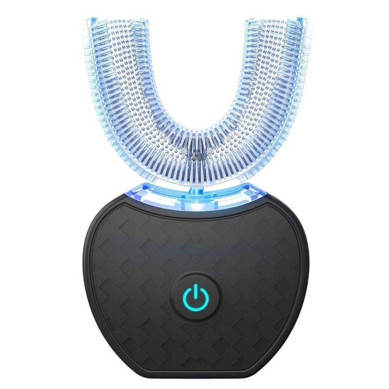 Sonic Electric Toothbrush Automatic U Shaped Wireless Cleansing Brush_voghion.com