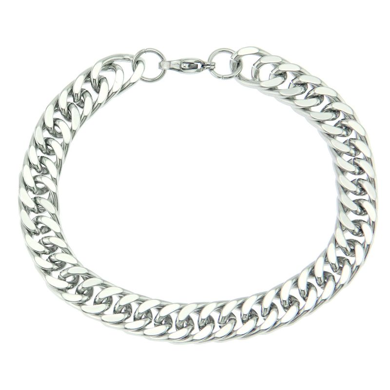 Bracelet Hip Hop Fashion Domineering Thick Bracelet Plated Hand Jewelry_voghion.com
