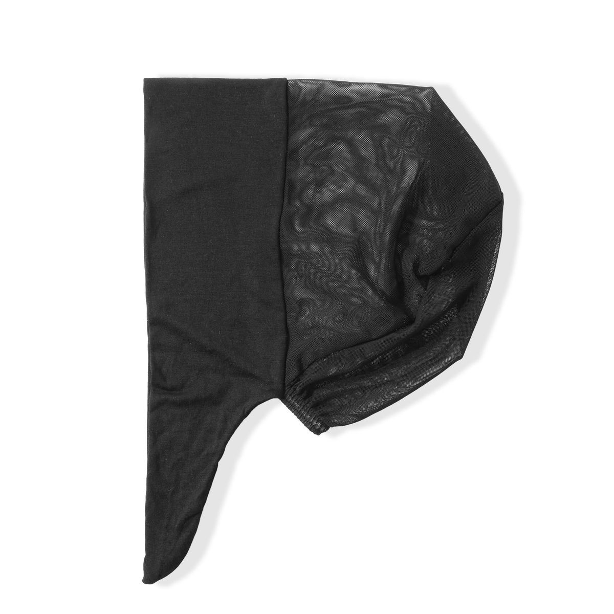 1 Stück einfarbiges, mehrfarbiges, neues, atmungsaktives Kopftuch mit hohler Netztasche für Damen, leicht, atmungsaktiv, sauber und bequem_voghion.com