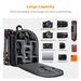 13L Lightweight Backpack Travel Photographer Camera Bag For Canon Sony Nikon DSL DSLR With Tripod Holder_voghion.com