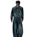 Eon Modish 25 Autumn New High-Quality Niche Design Washed Denim Jacket Set_voghion.com