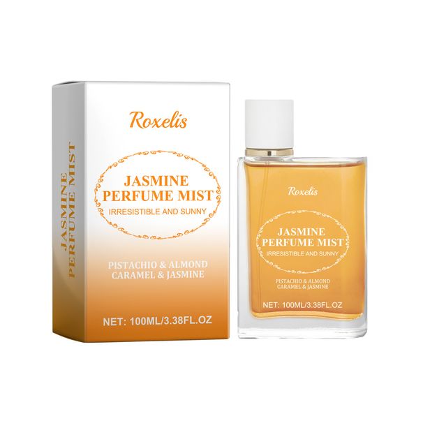 Spray di profumo Jasmine Light da 100 ml, profumo brasiliano, aroma floreale a lunga durata, deodorante, profumo affascinante per appuntamenti._voghion.com