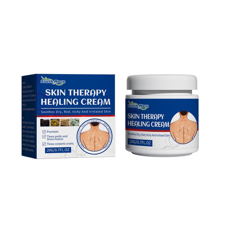 La crema reparadora Souh Moon alivia el picor, el enrojecimiento y la picazón en el cuerpo, reparando la piel y aplicando tópicos._voghion.com
