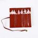 Creative Ethnic Style pu Leather Twilight Pen Bag Roll Pen Curtain Korean Retro Simple Large Capacity Stationery Box_voghion.com